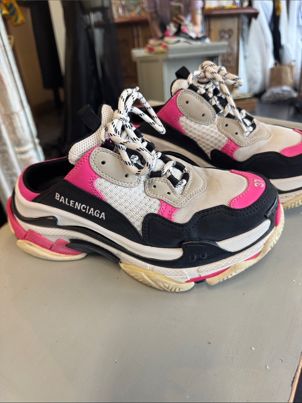 Balenciaga triple S sneaker mule